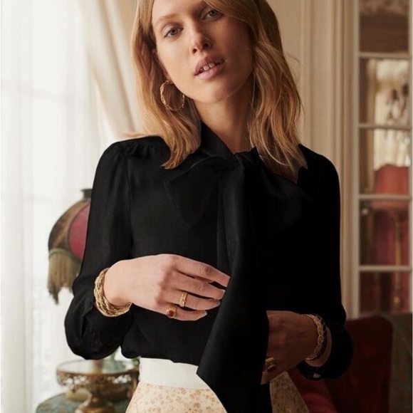 Sezane x Manoush Polina Shirt FR38/US6 - Picture 2 of 11